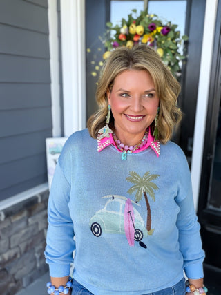 beach buggy sweater