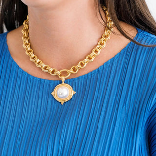 Susan Shaw | Pearl Cab Necklace
