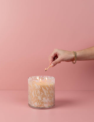 Sweet Grace Marbled Jar Candle