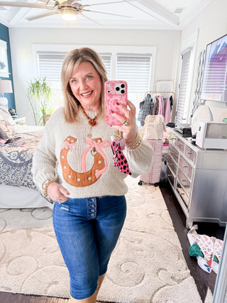horseshoe sweater
