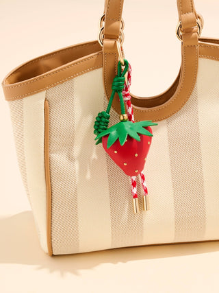 Sweet Summer Strawberry Bag Charm