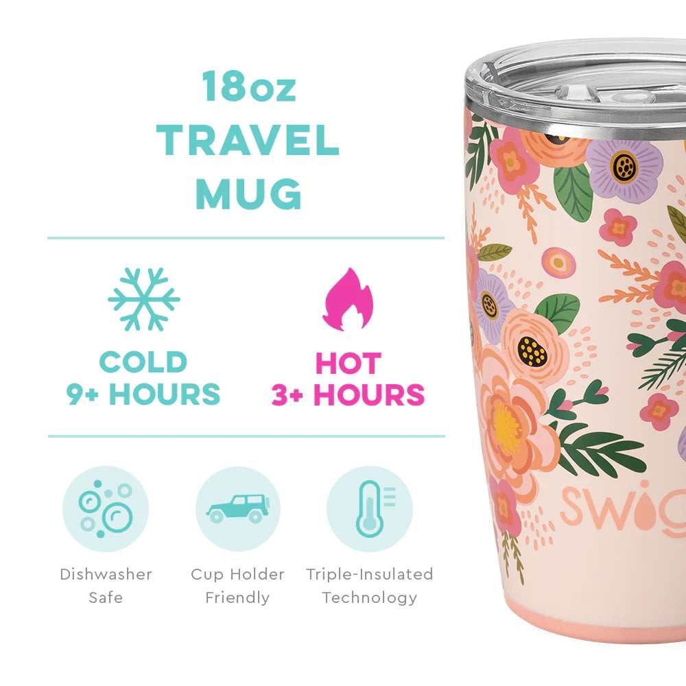 Full Bloom Travel Mug 18oz