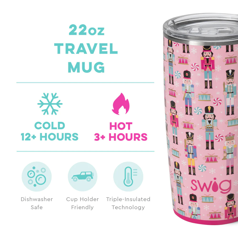 Nutcracker 22oz Travel Mug
