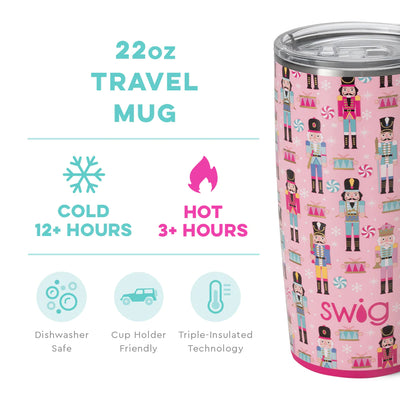Nutcracker 22oz Travel Mug