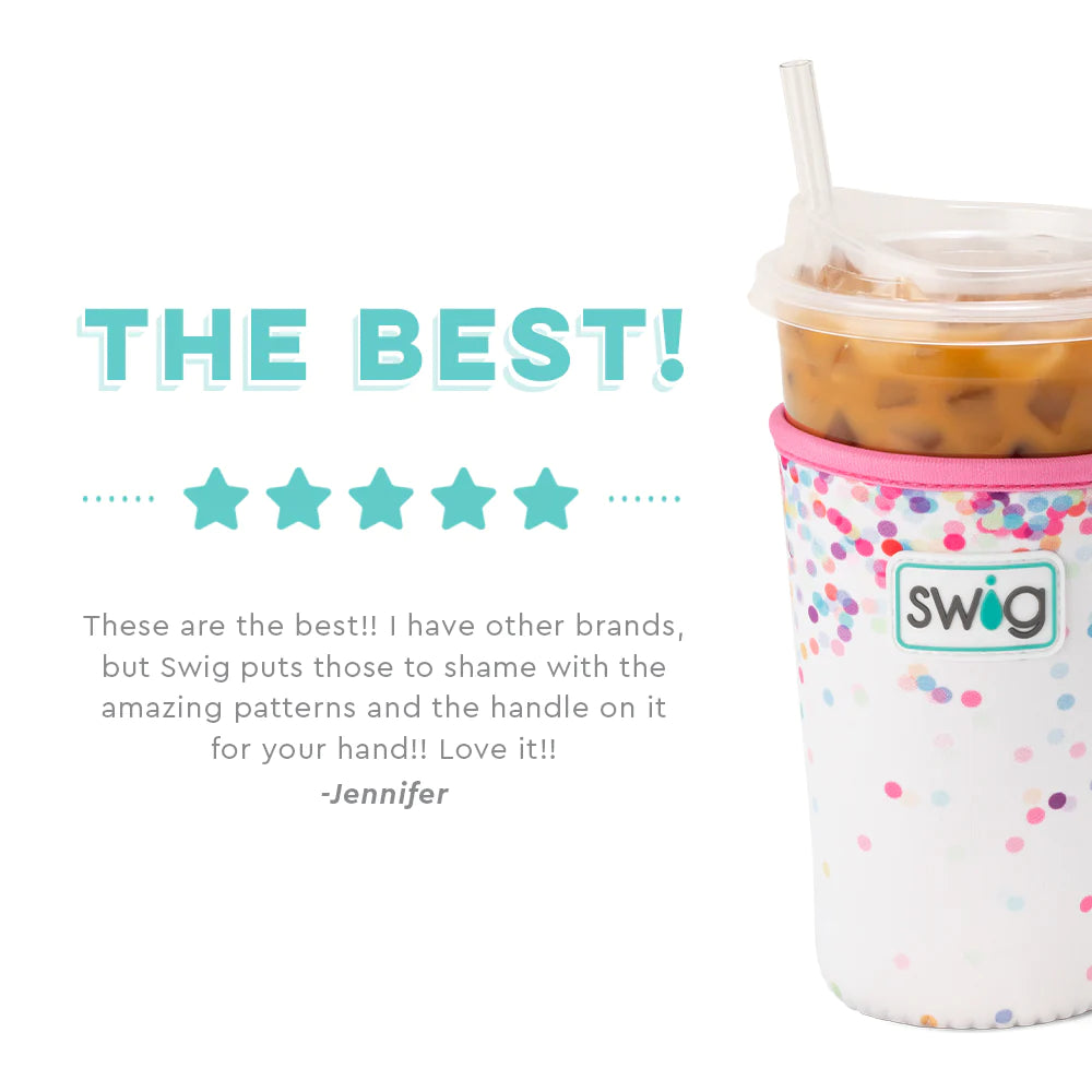 Confetti Iced Cup Coolie 22oz