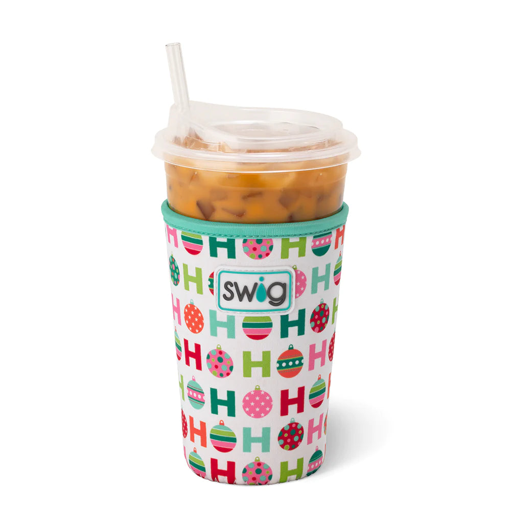 HoHoHo Iced Cup Coolie 22oz