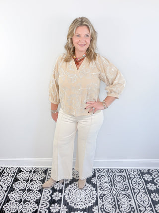 Tailored & Timeless Pants | Ecru