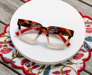 Take A Bow Progressive Glasses | Tortoise/Blush