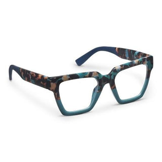 Take A Bow Reading Glasses Teal Botanico/Teal