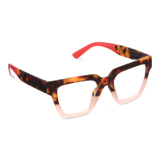 Peeepers take a bow tortoise/blush reading glasses.