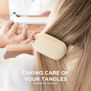 Teleties Detangler Hair Brush | Tan