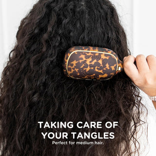 Teleties Detangler Hair Brush | Tortoise