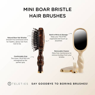 Teleties Mini Boar Brush