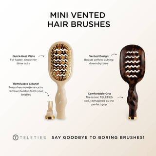 Teleties Mini Vented Brush