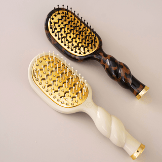 Teleties mini vented hair brushes.