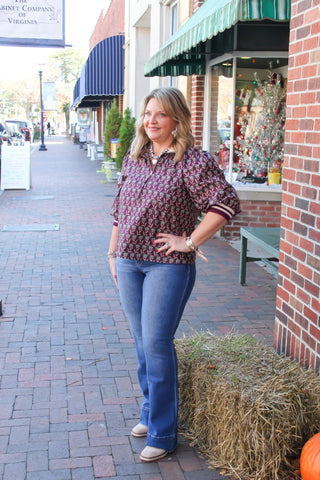 The Bloomline Blouse