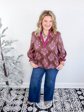 The Bold Bloom Blouse