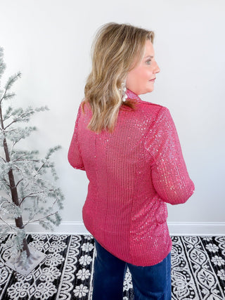 The City Lights Blazer | Pink