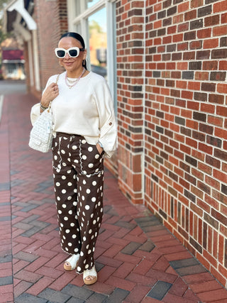 Cocoa & Cream Pants