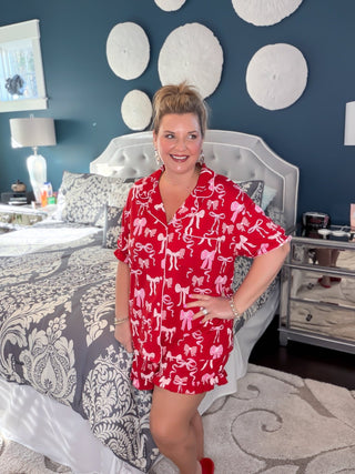 The Darling Bows Pajama Set