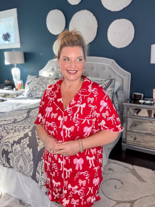 The Darling Bows Pajama Set