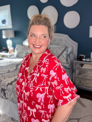 The Darling Bows Pajama Set