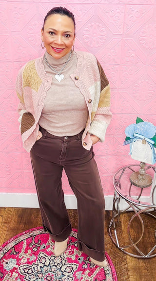 The Darling Colorblock Cardigan