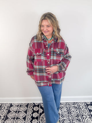 plaid flannel jacket