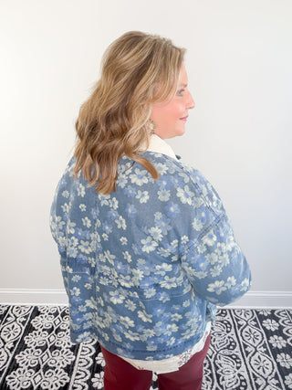 The Garden Collar Denim Jacket