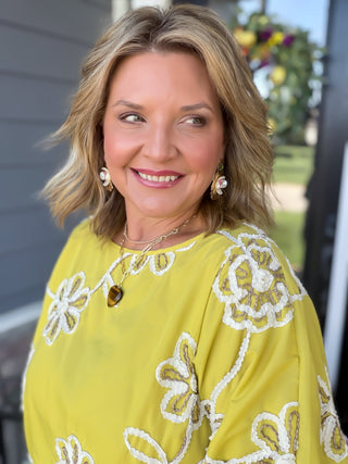 The Golden Garden Blouse