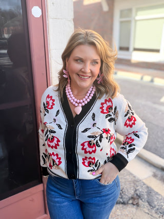 The Groovy Garden Sweater Jacket