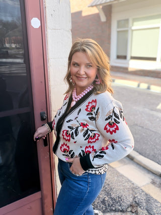 The Groovy Garden Sweater Jacket