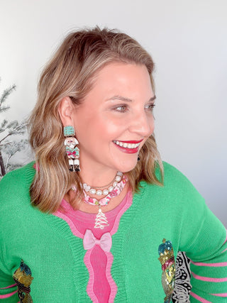 The Jolly Nutcracker Sweater