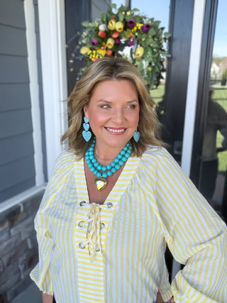 The Limoncello Elegance Blouse
