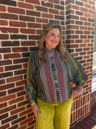 The Mixed Muse Blouse