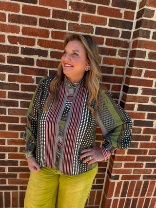 The Mixed Muse Blouse