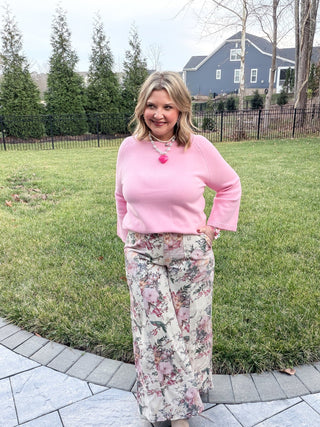The Morning Blush Sweater