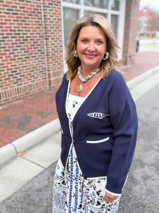 The Nantucket Fish Cardigan