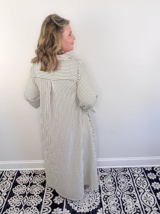 The Olive Line Dress