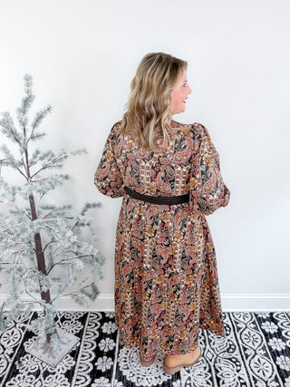 The Paisley Lane Midi Dress