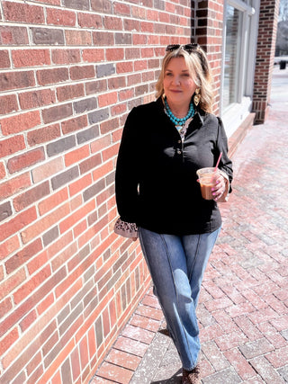 saige denim with seam detail down front of jeans