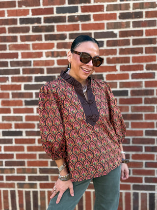 The Rosalie Ruffle Blouse