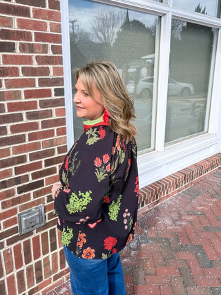 The Scalloped Bloom Blouse