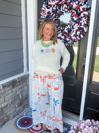 The Sea Life Cozy Knit Sweater