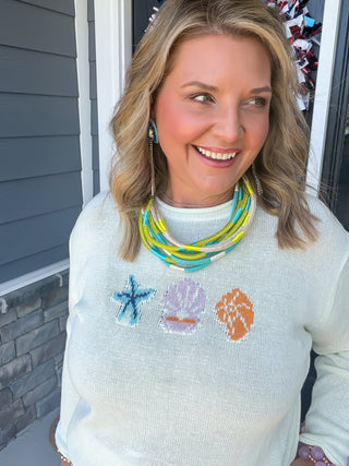 The Sea Life Cozy Knit Sweater