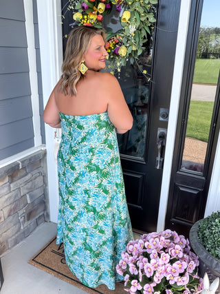 The Sweet Escape Botanical Maxi Dress