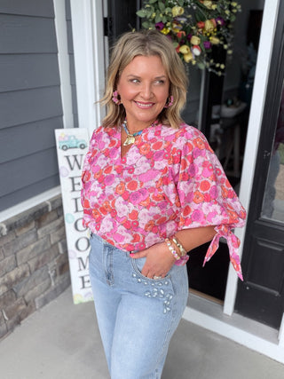 The Sweet Stitch Barrel Jeans