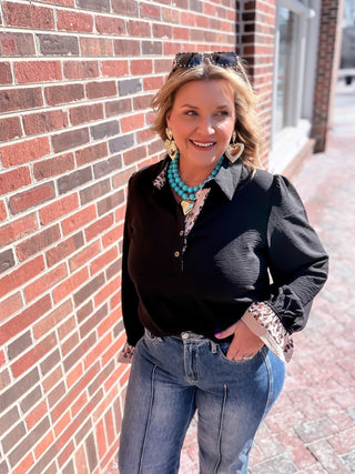 The Wild Touch Blouse