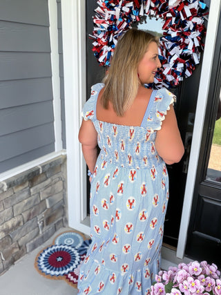 THML | Claws & Couture Midi Dress