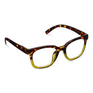 Peepers to the max tortoise/green reading glasses.